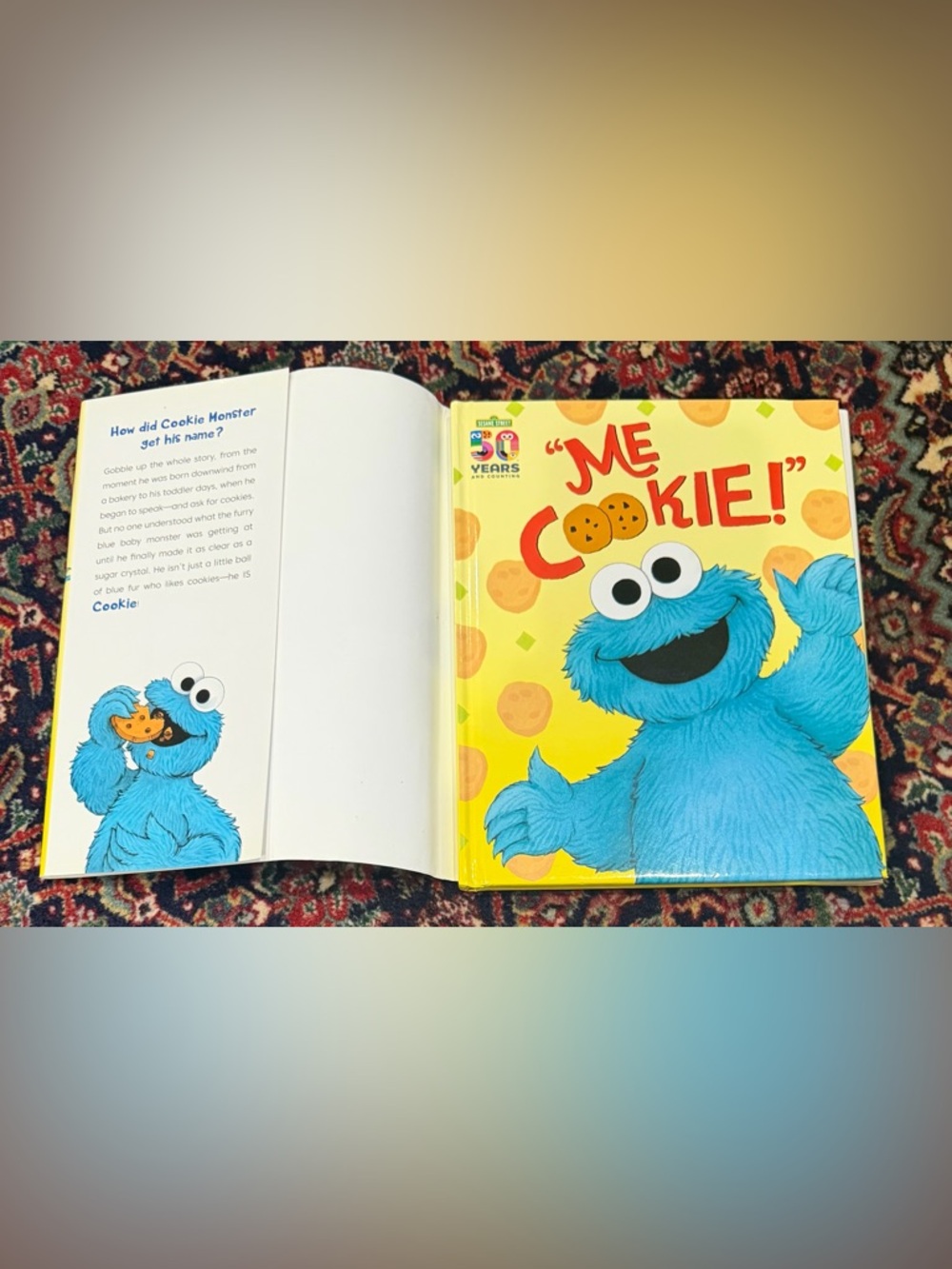 SESAME STREET “ME COOKIE”. 50 YEARS BOOK & PÓSTER EXCLUSIVE B&N